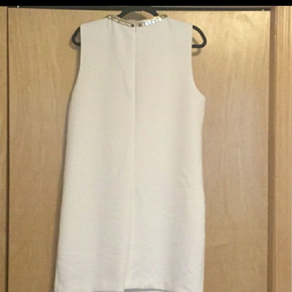 BADGLEY Dress Embellished V-Neck Sleeveless Sack - Picture 8 of 9